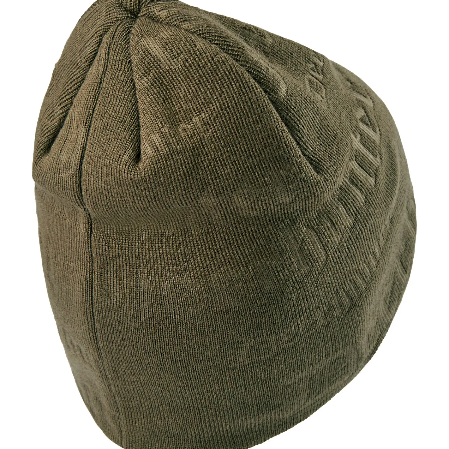 Deerhunter Logo Strickmütze (Tarmac Green)< Anglerhüte & Anglermützen