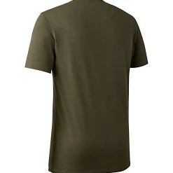 Deerhunter Logo T-Shirt Herren (Fallen Leaf)< Angelshirts & Angel-Oberteile