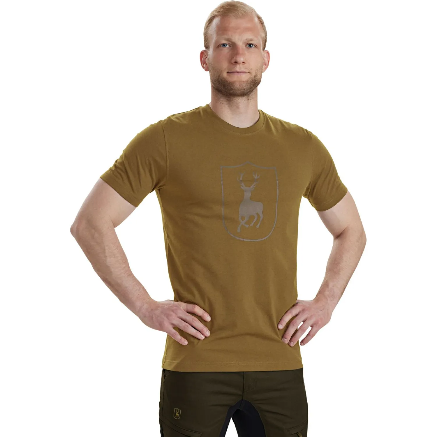 Best Logo T-Shirt Herren (Butternut) Angelshirts & Angel-Oberteile