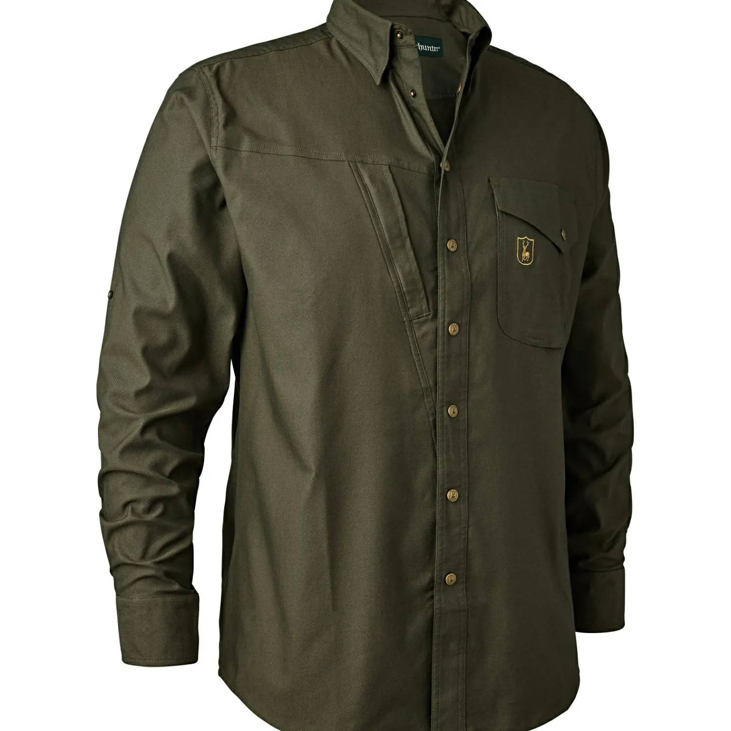 Deerhunter Matobo Hemd Herren (Forest Green)< Outdoor- & Angelhemden
