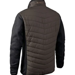 Deerhunter Moor wattierte Jacke Herren, mit Strick (Brown Leaf)< Outdoor- & Angel-Jacken