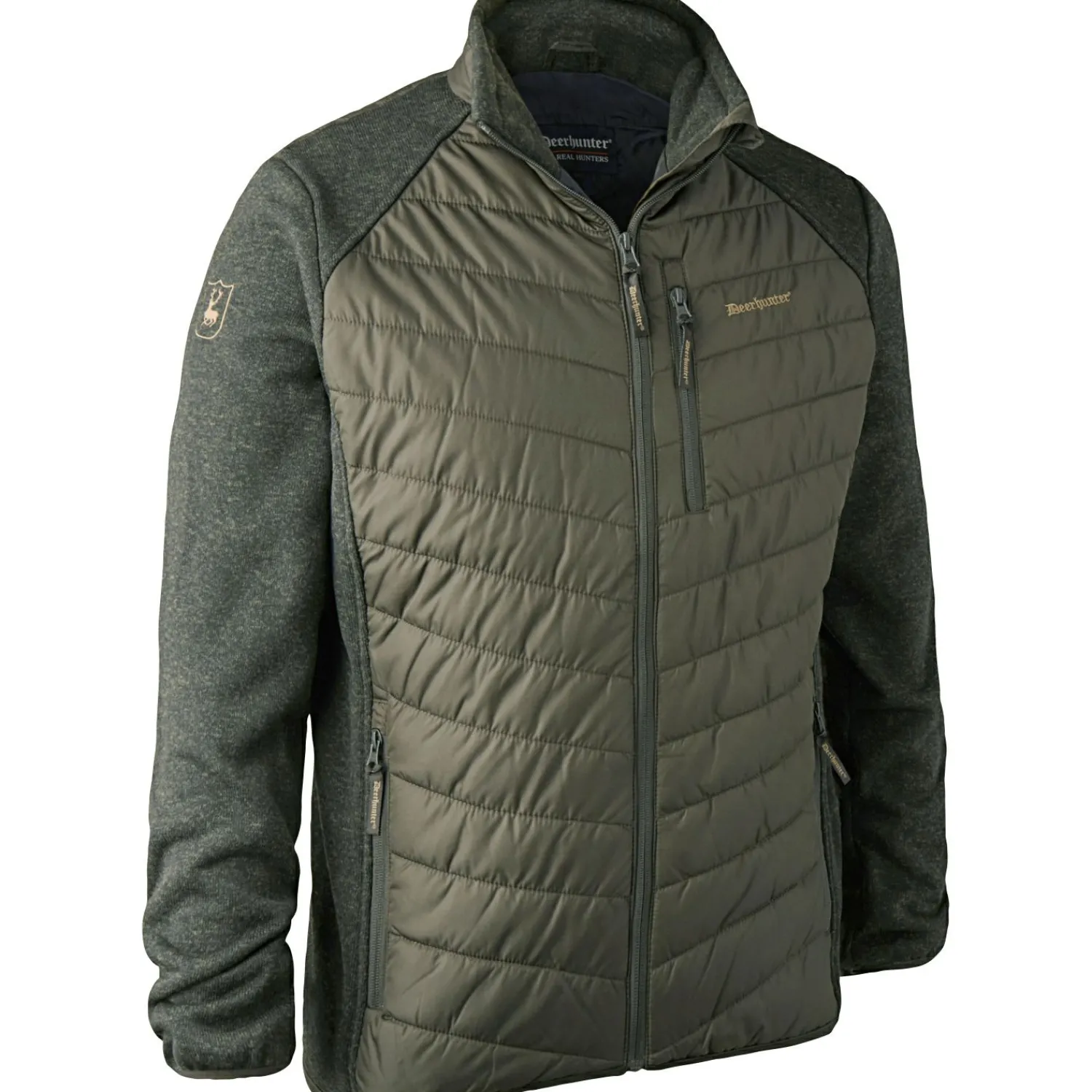 Hot Moor wattierte Jacke Herren, mit Strick (Timber) Outdoor- & Angel-Jacken