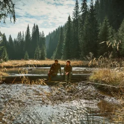 Hot Moor wattierte Jacke Herren, mit Strick (Timber) Outdoor- & Angel-Jacken