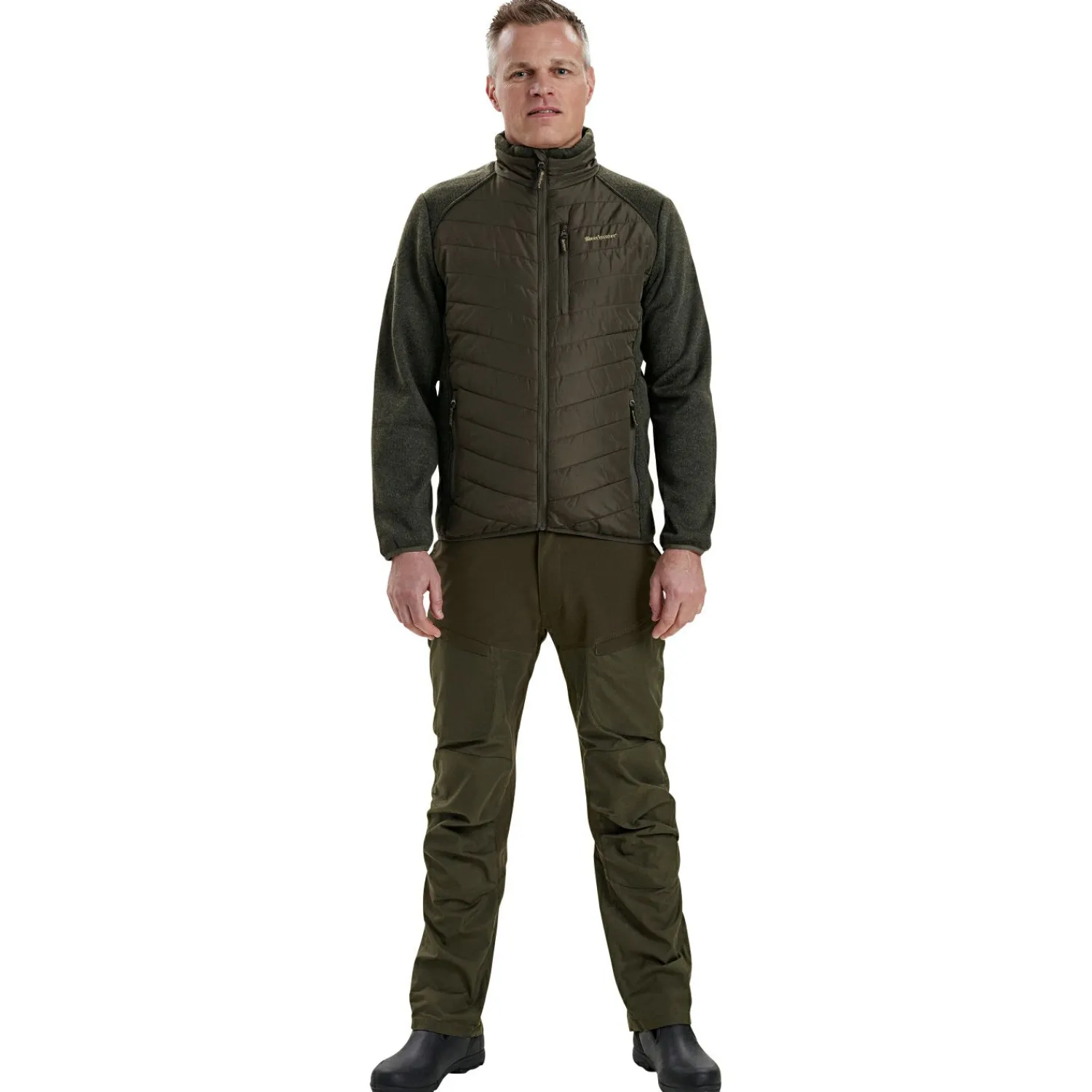 Hot Moor wattierte Jacke Herren, mit Strick (Timber) Outdoor- & Angel-Jacken