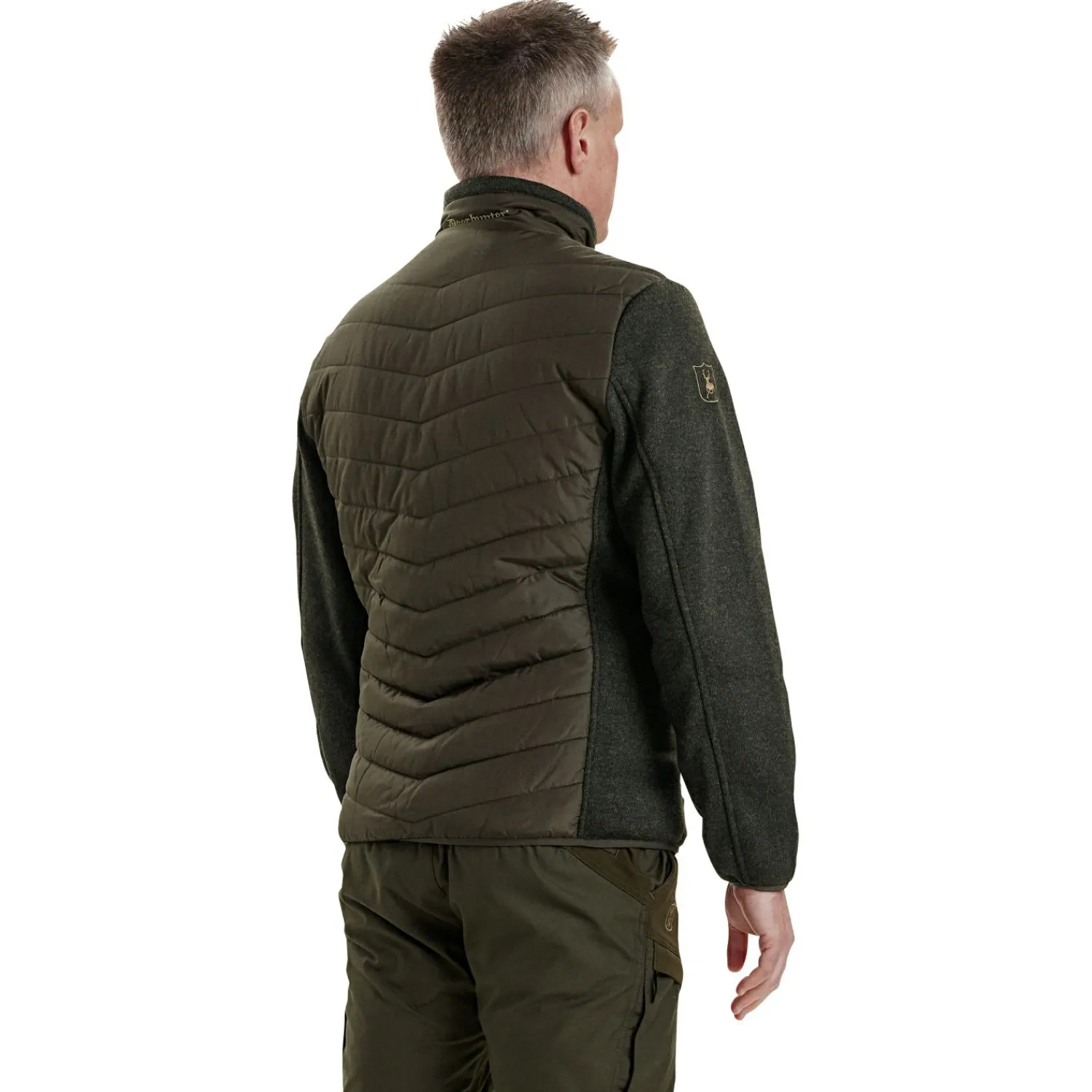 Hot Moor wattierte Jacke Herren, mit Strick (Timber) Outdoor- & Angel-Jacken