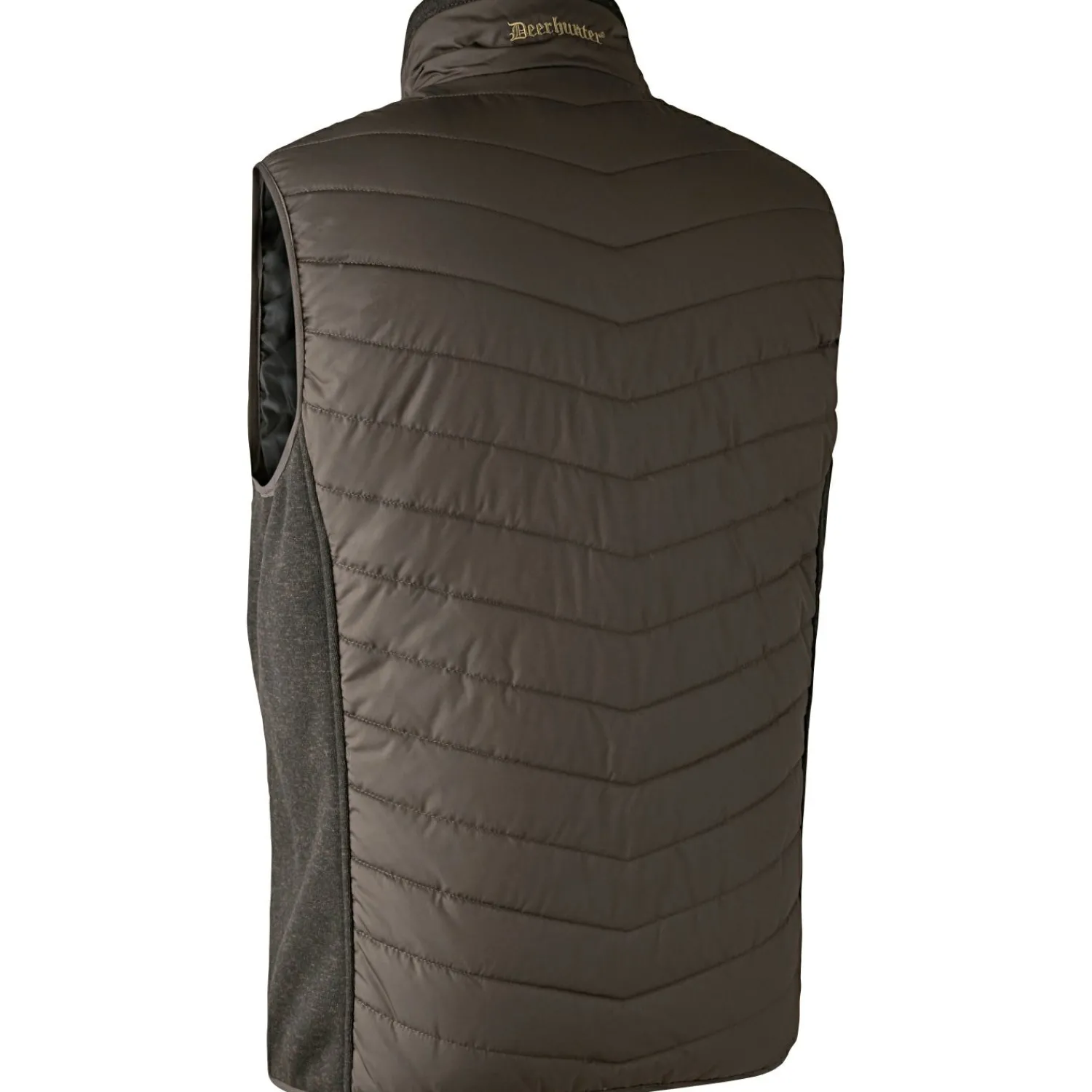 Clearance Moor wattierte Weste Herren, mit Strick (Brown Leaf) Outdoor- & Anglerwesten