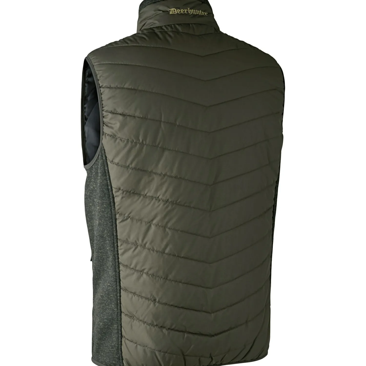 Deerhunter Moor wattierte Weste Herren, mit Strick (Timber)< Outdoor- & Anglerwesten