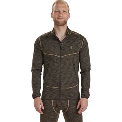 Deerhunter Norden Insulated Fleece Herren (Brown Melange)< Outdoor- & Angel-Unterwäsche