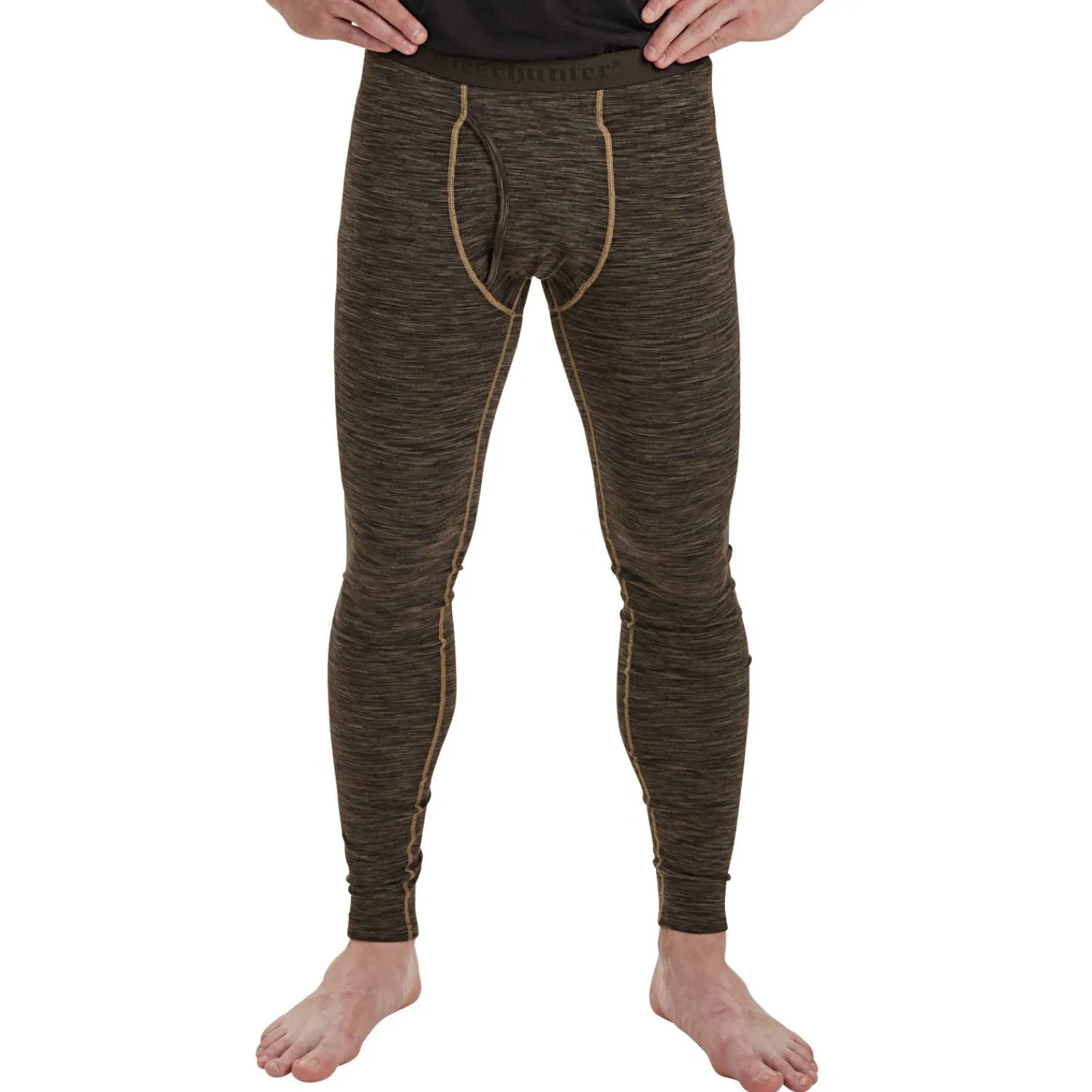 Deerhunter Norden Insulated Lange Unterhosen Herren (Brown Melange)< Outdoor- & Angel-Unterwäsche