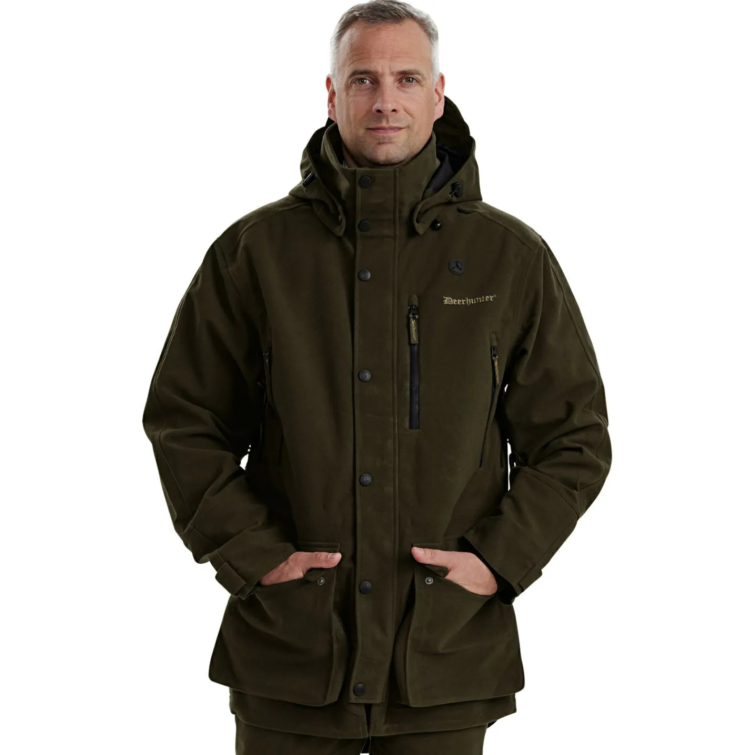 Deerhunter PRO Gamekeeper Jacke Herren (Peat)< Outdoor- & Angel-Jacken