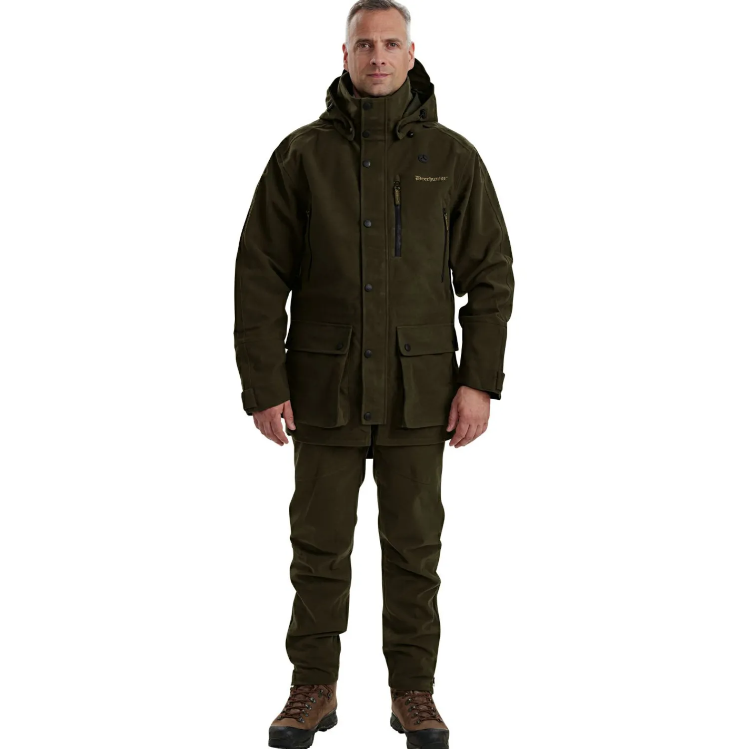 Deerhunter PRO Gamekeeper Jacke Herren (Peat)< Outdoor- & Angel-Jacken
