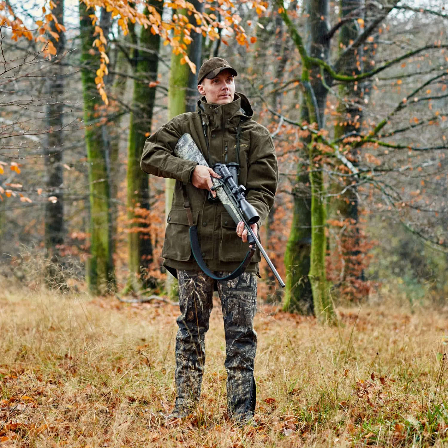 Deerhunter PRO Gamekeeper Jacke Herren (Peat)< Outdoor- & Angel-Jacken
