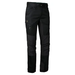 Deerhunter Rogaland Stretchhose Herren, mit Kontrast (Black)< Outdoor- & Angler-Cargohosen