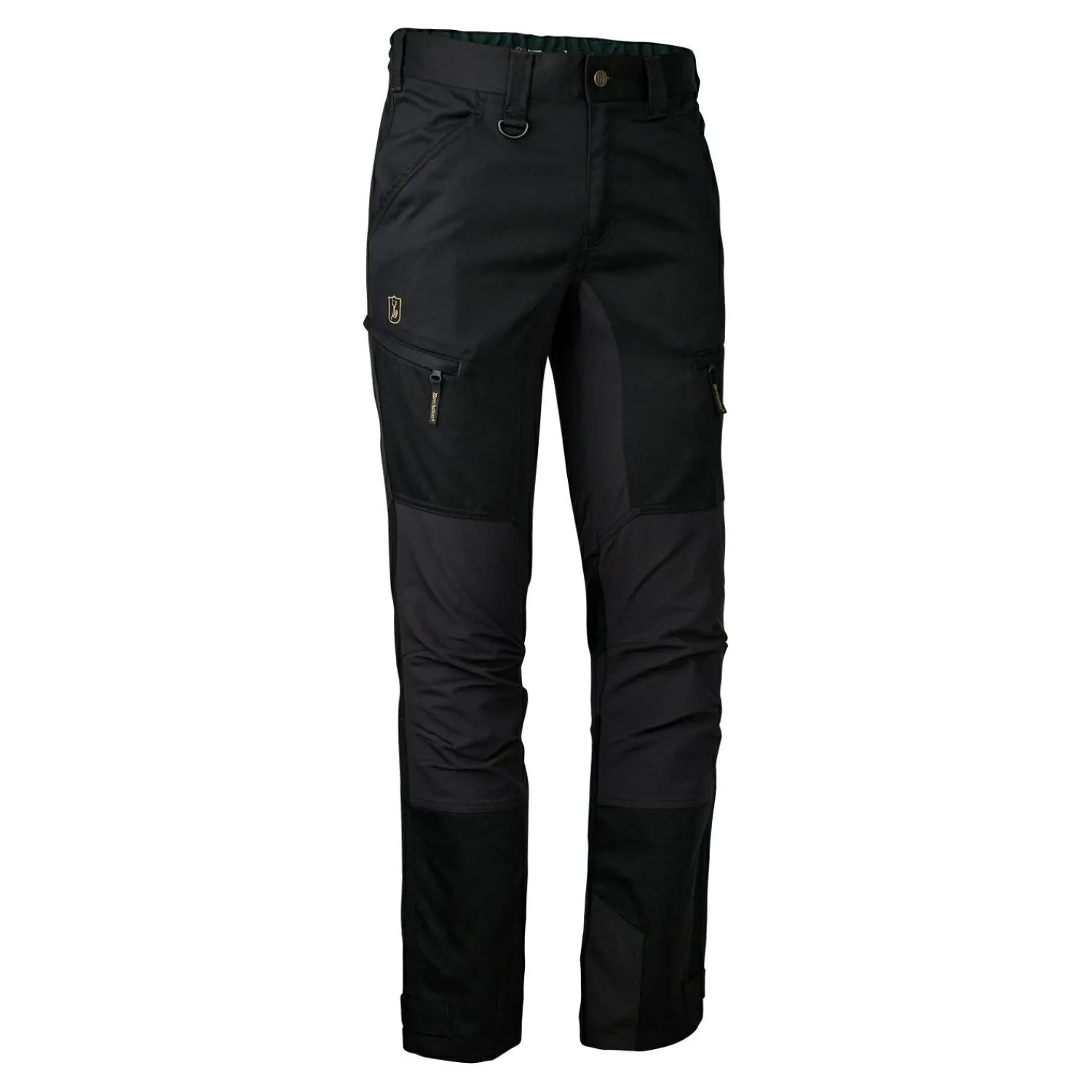 Deerhunter Rogaland Stretchhose Herren, mit Kontrast (Black)< Outdoor- & Angler-Cargohosen