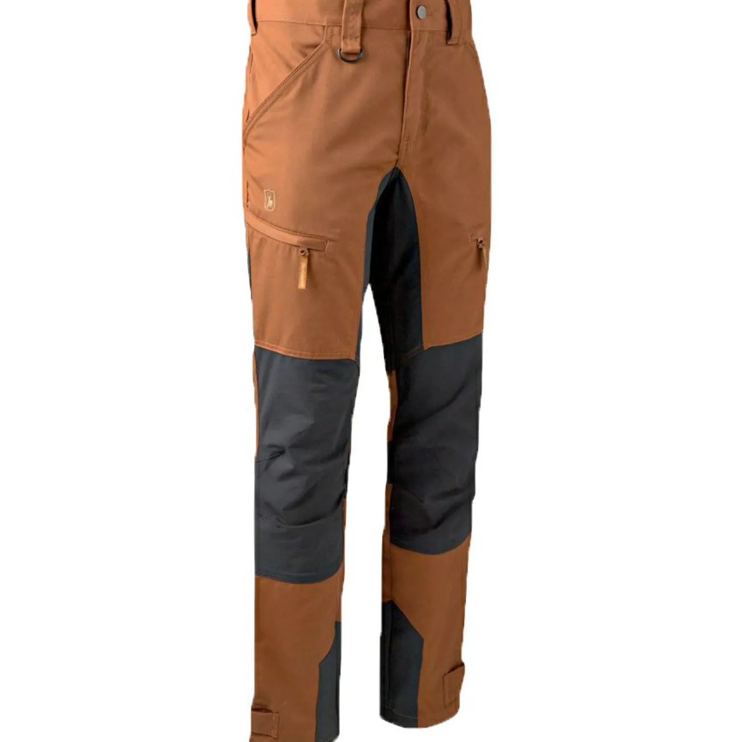 Best Rogaland Stretchhose Herren, mit Kontrast (Burnt Orange) Outdoor- & Angler-Cargohosen