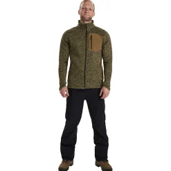 Deerhunter Sarek Strickjacke Herren (Butternut Melange)< Outdoor- & Angel-Jacken