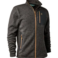 Sarek Strickjacke Herren (Dark Grey Melange) Outdoor- & Angel-Jacken