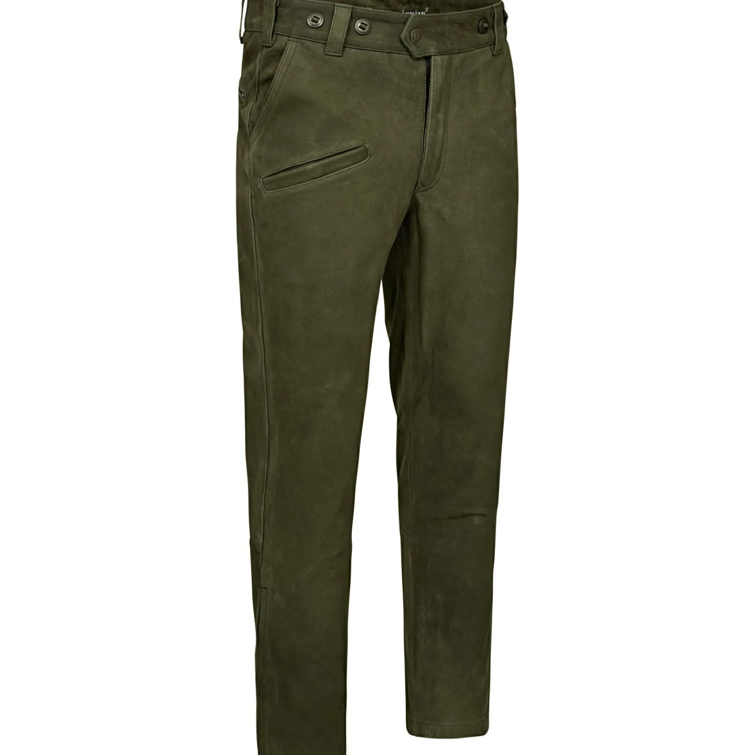 Hot Strasbourg Lederstiefelhose Herren (Grape Leaf) Outdoor- & Angel-Lederhosen