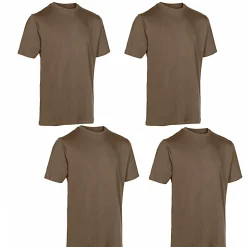 New Strykari 4er-Pack T-Shirts Herren (Adventure Green) Angelshirts & Angel-Oberteile