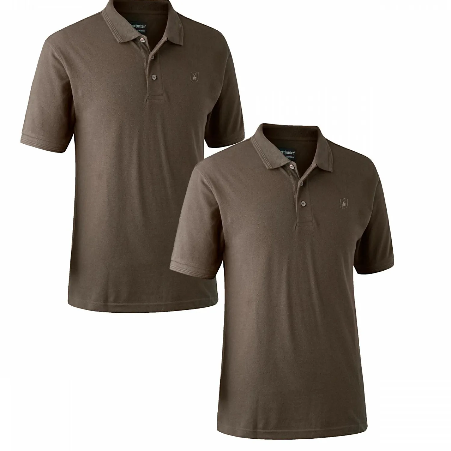 Strykari 2er-Pack Polo-Shirts Herren (Adventure Green) Angel-Poloshirts & Langarmshirts