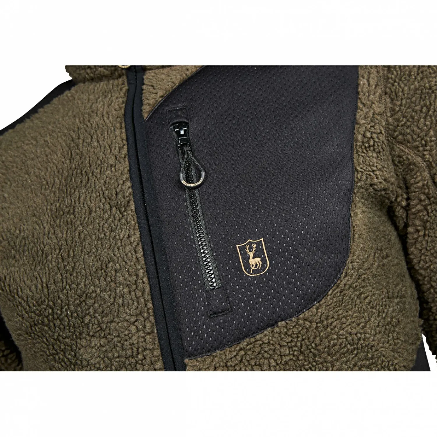 Sale Strykari Faserpelzjacke Herren (Adventure Green) Outdoor- & Angel-Jacken