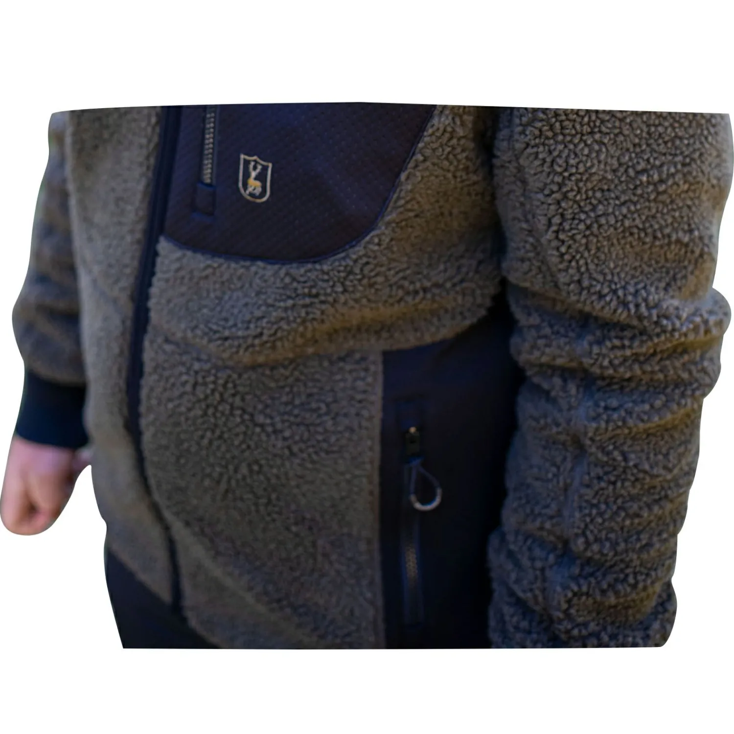Sale Strykari Faserpelzjacke Herren (Adventure Green) Outdoor- & Angel-Jacken
