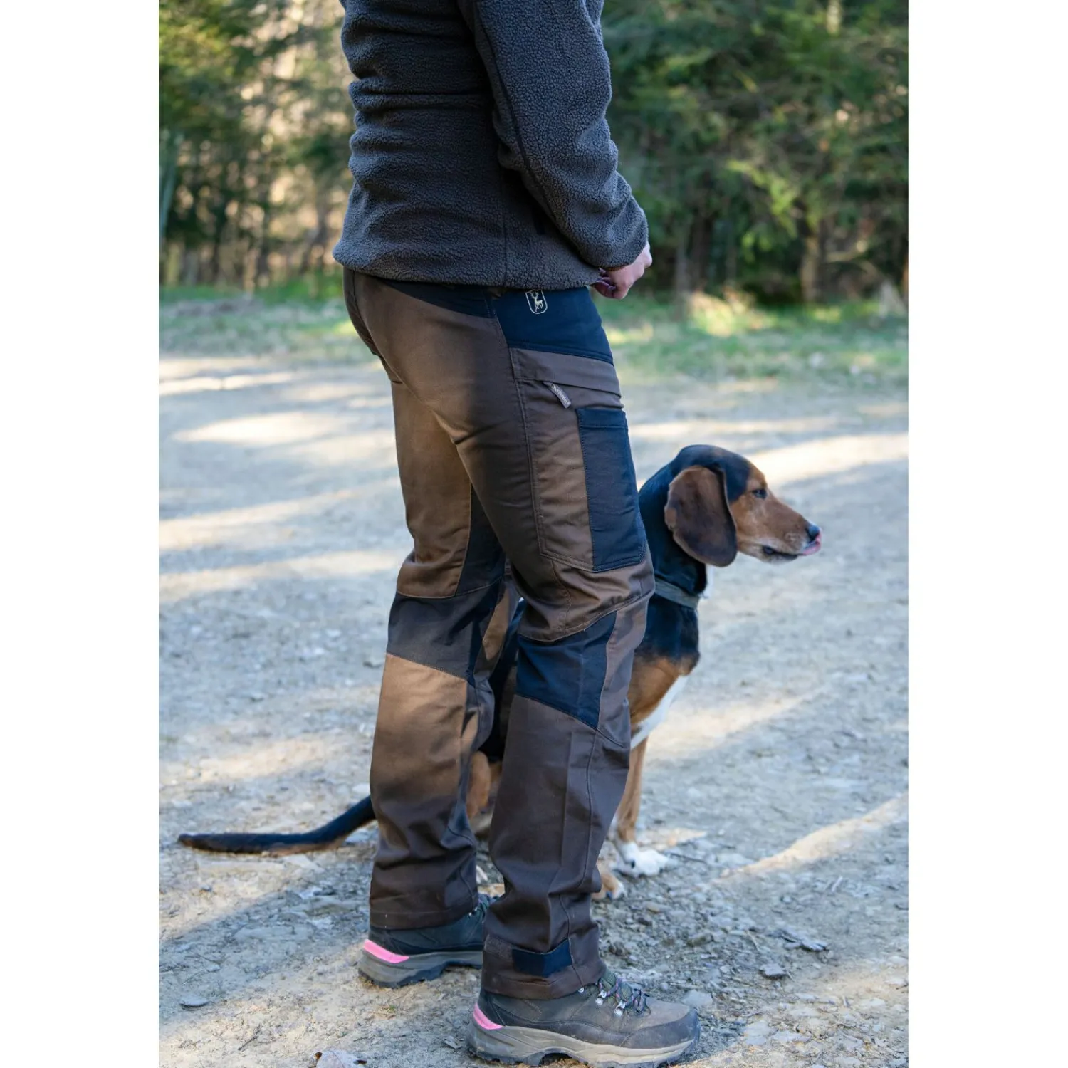 Deerhunter Strykari Jagdhose Damen (Brown Leaf)< Thermohosen & Regenhosen