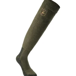 Deerhunter Woll Socken Deluxe, lang (Grape Leaf)< Outdoor- & Angel-Socken