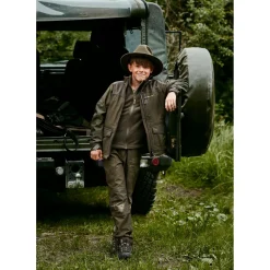 Deerhunter Youth Chasse Jacke Kinder (Olive Night Melange)<Kinder Kinder-Bekleidung