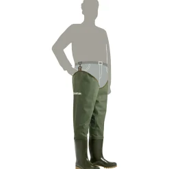 Sale Grand Waders Rainy Boots Herren (Oliv) Wathosen