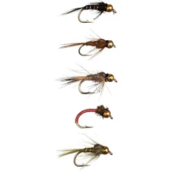 Outlet Fliegensortiment Fly Goldkopf Nymphen Set Fliegen|Fliegen ·Nymphen