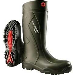 Dunlop Purofort+ Herren (Dark Green/Black)< Angel-Gummistiefel & Neoprenstiefel