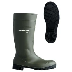 Dunlop Protomastor Full Safety Herren (Green/Black)< Angel-Gummistiefel & Neoprenstiefel
