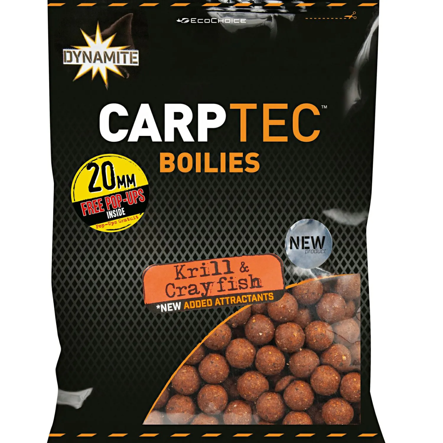 Hot Boilies Carp-Tec (krill & crayfish) Karpfenfutter·Boilies & Popup Boilies|Karpfenfutter