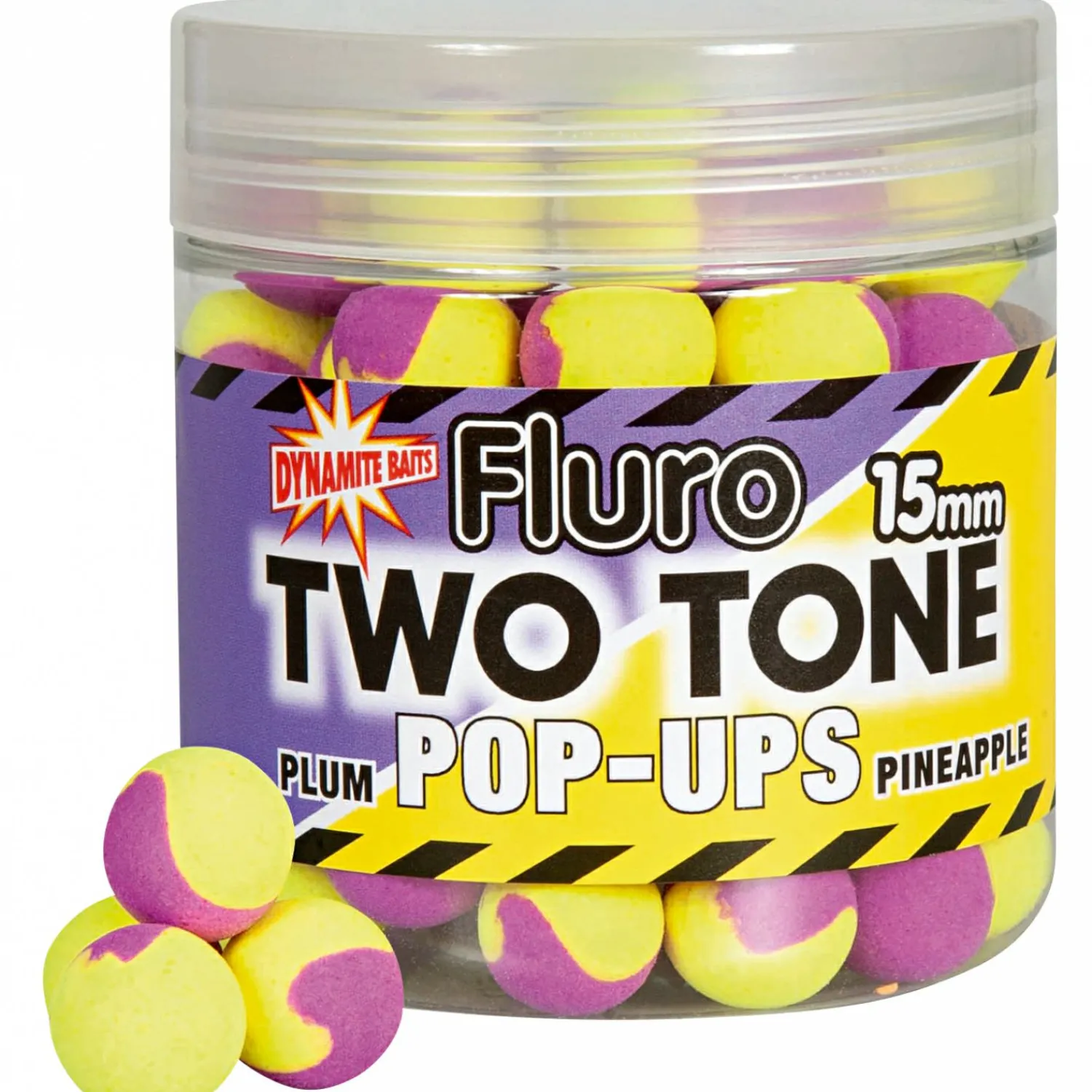 Outlet Fluro Two Ton Pup-Ups (Plum & Pineapple) Karpfenfutter·Boilies & Popup Boilies|Karpfenfutter