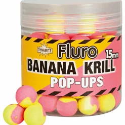 Dynamite Fluro Two Ton Pup-Ups (Krill & Banana)< Karpfenfutter·Boilies & Popup Boilies|Karpfenfutter