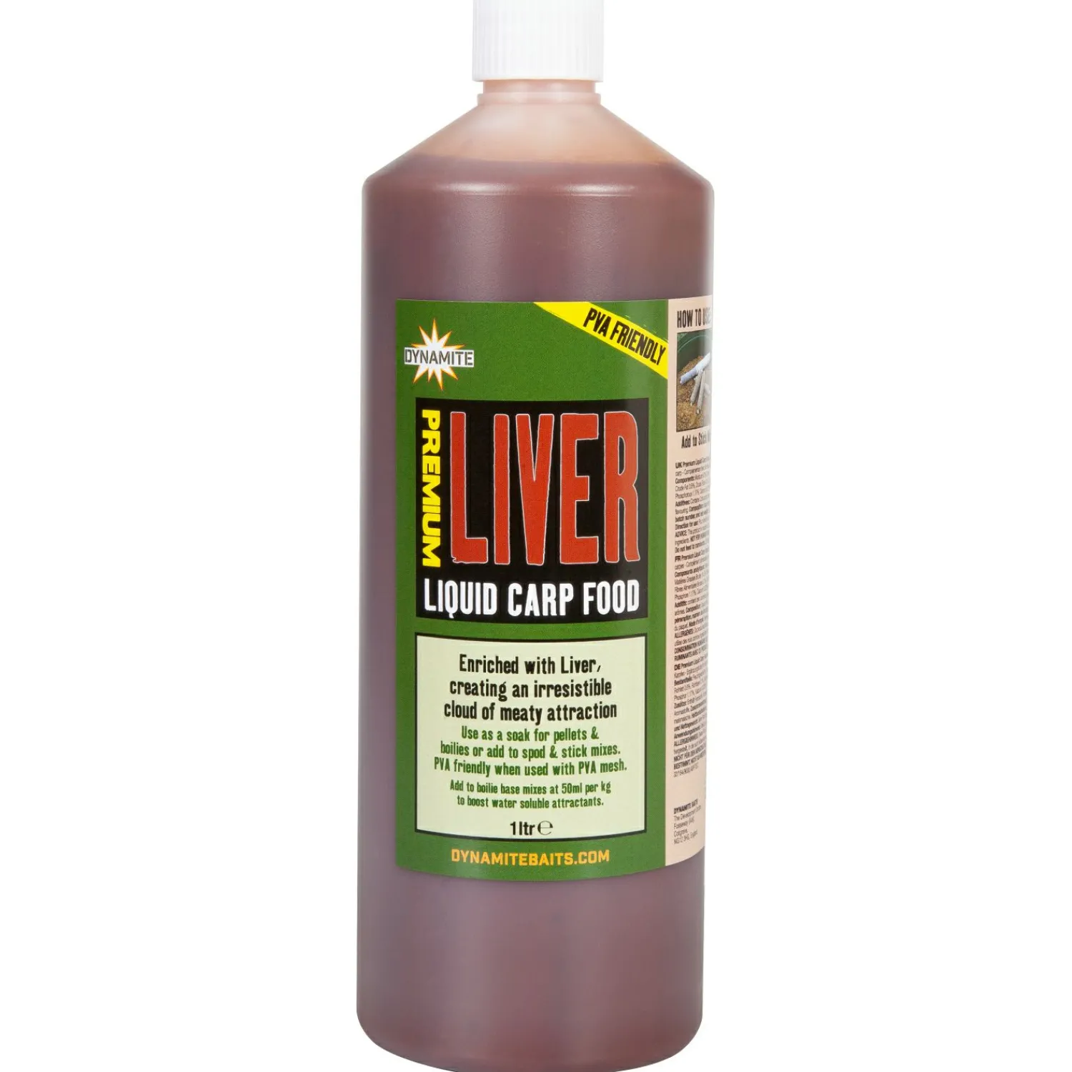 Dynamite Premium Liquid Carp Foods (Carp/Liver)< Angellockstoffe & Boilie-Flavours