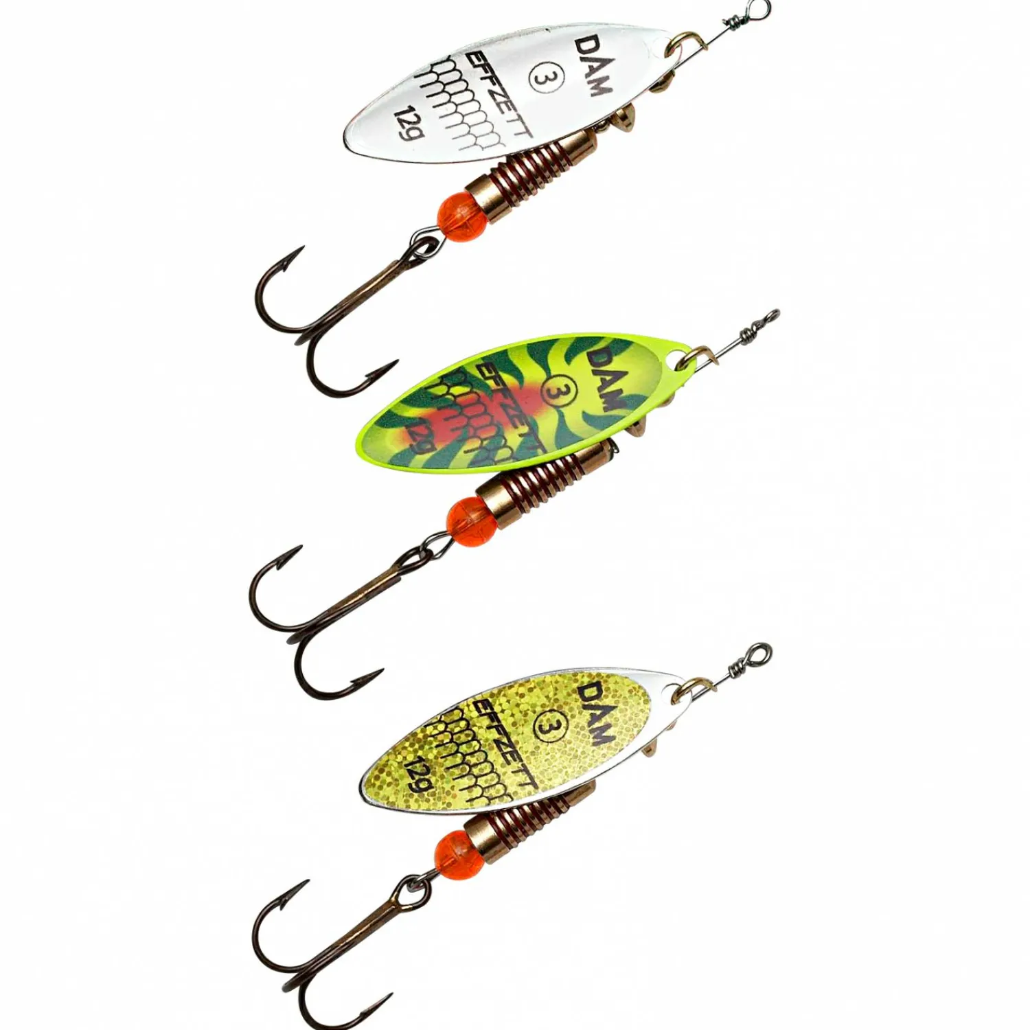 Effzett Spinner Zander-Spinner Set< Kunstköder-Sets|Spinner