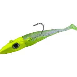 Outlet Gummifisch Flexxxi Mini mit Twitcher (lemon UV) Gummiköder ·Fertig Montierte Gummifische|Meeresköder ·Angelzubehör Norwegen