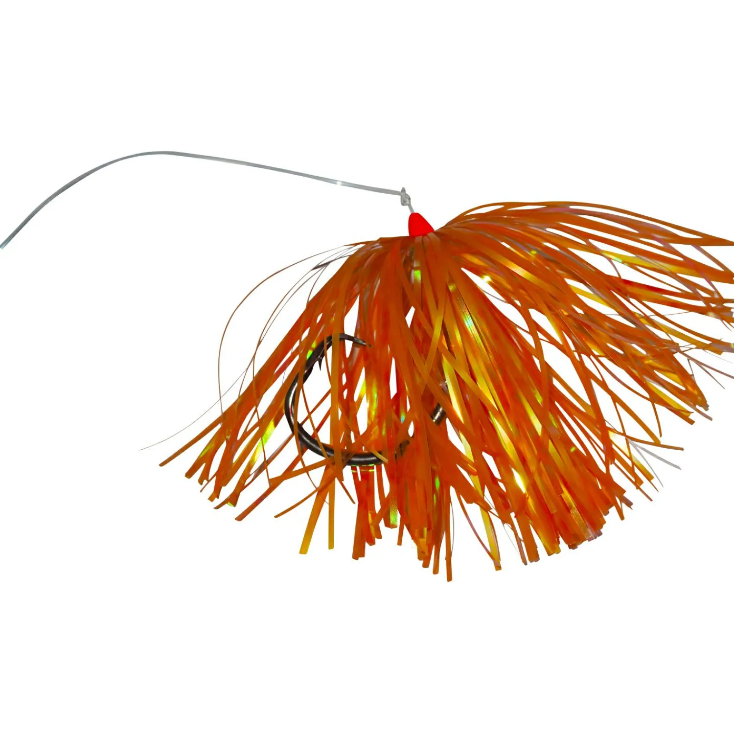 Eisele Heilbuttvorfach mit Shirt Circle XXL (crab UV orange)< Meeresangeln-Zubehör|Eisele Meeresprogramm