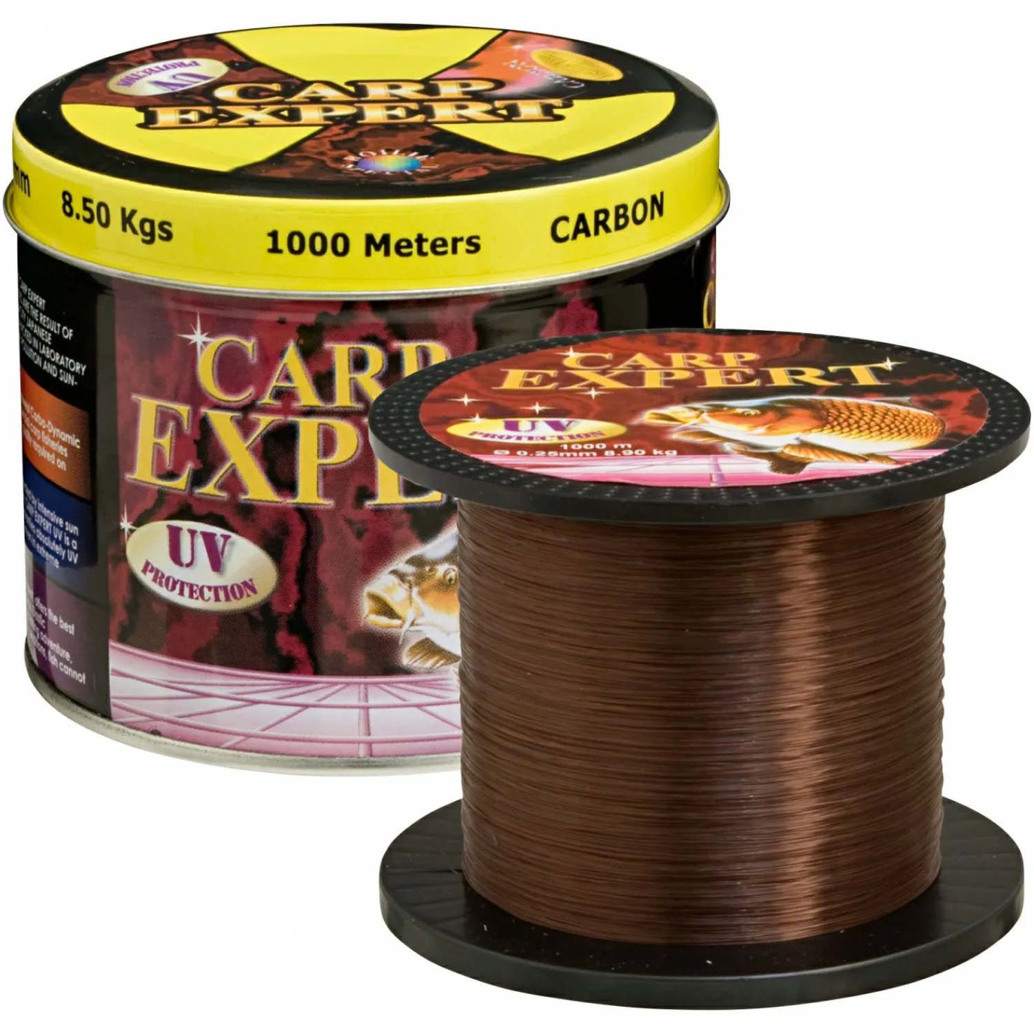 Discount Angelschnur Line Carp Expert UV (purple, 1.000 m) Karpfenschnüre|Karpfenschnüre
