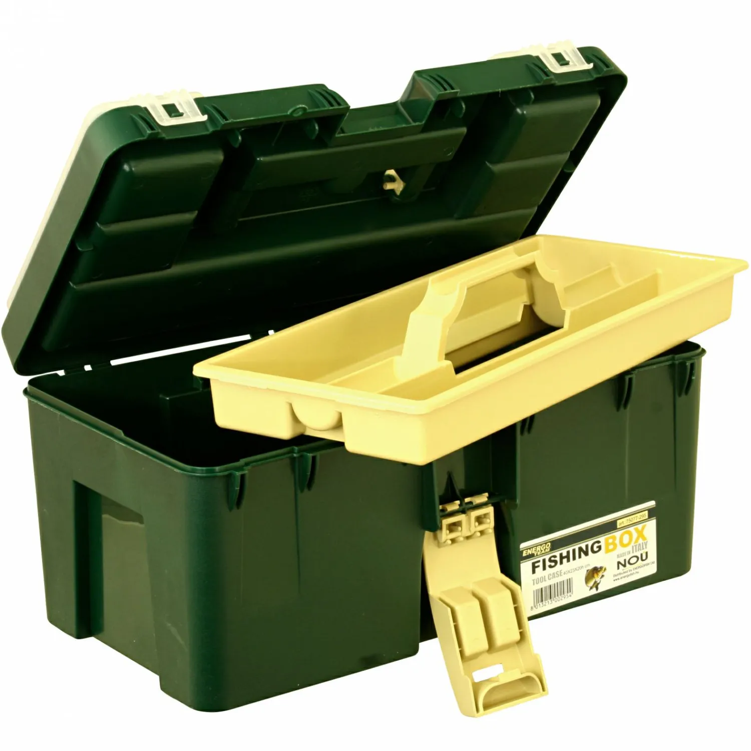 New Fishing Box De Lux Tip.295 Angelkoffer & Angelboxen ·Angelkoffer
