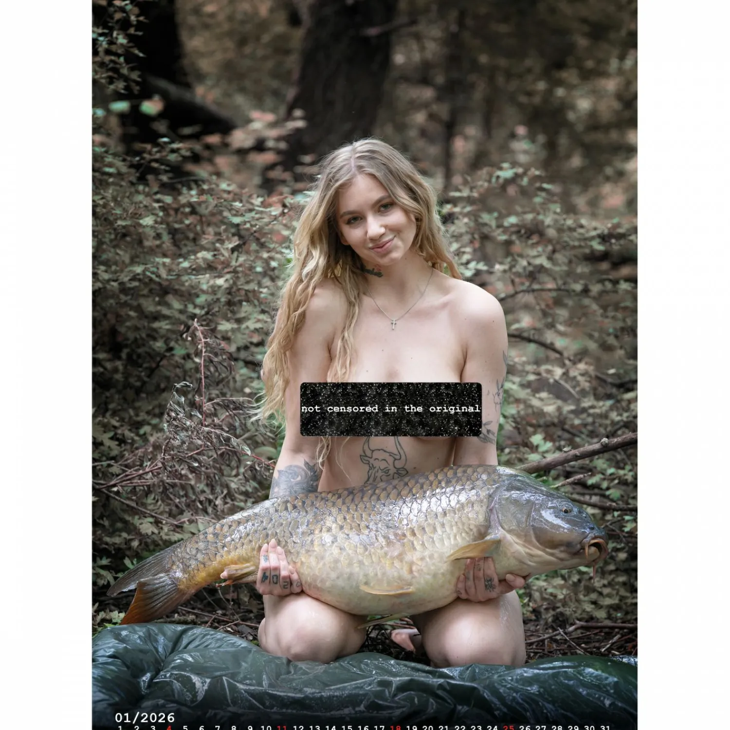 Best Erotischer Kalender "Carp Girls" 2026 Angelkarten & Angelkalender