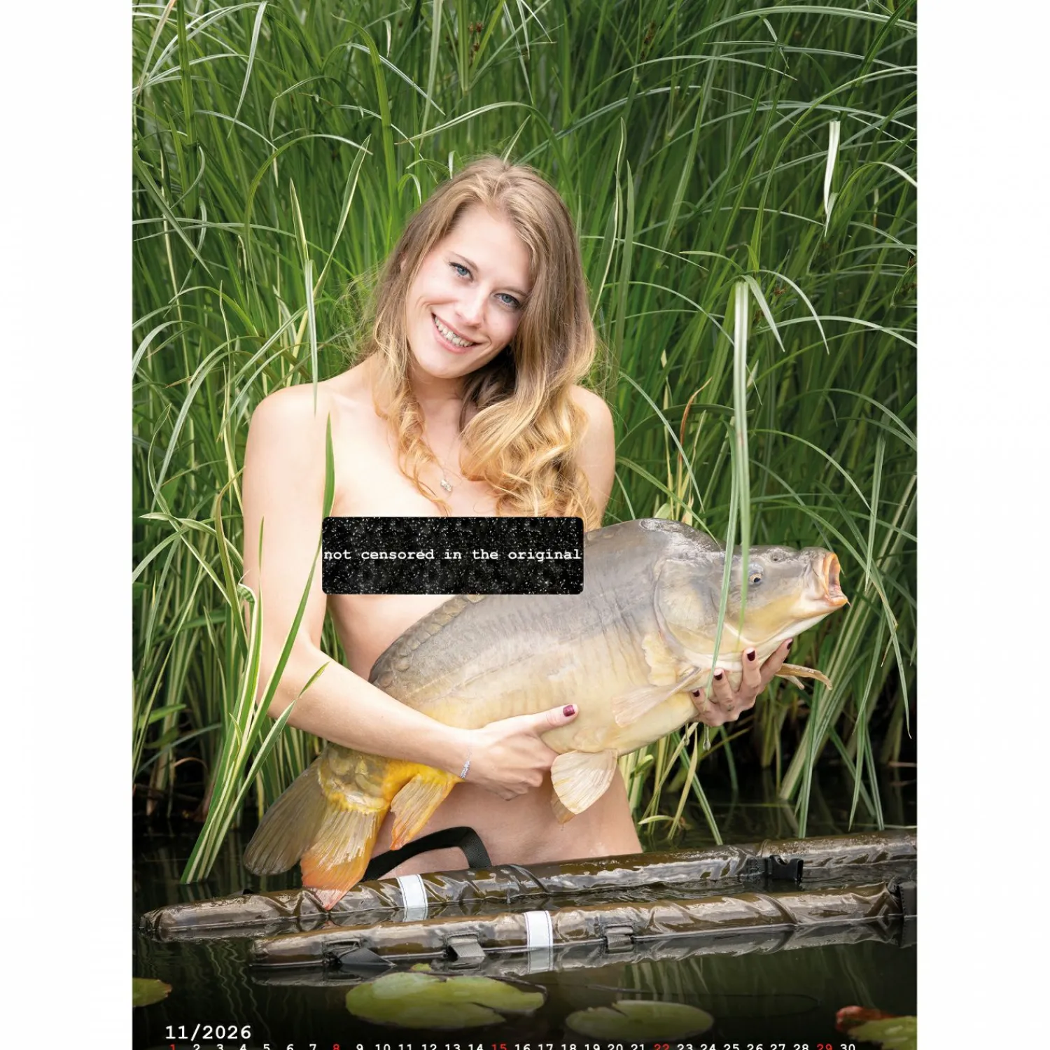 Best Erotischer Kalender "Carp Girls" 2026 Angelkarten & Angelkalender