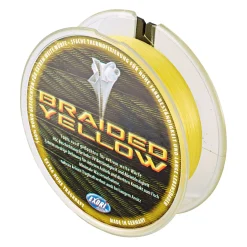 Discount Angelschnur Best Braided (gelb, 150 m) Geflochtene Schnüre