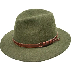 Faustmann Lodenhut Montana Unisex (Oliv)< Anglerhüte & Anglermützen