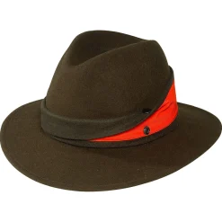 Clearance Rollhut Forest Unisex (Oliv/Orange) Anglerhüte & Anglermützen