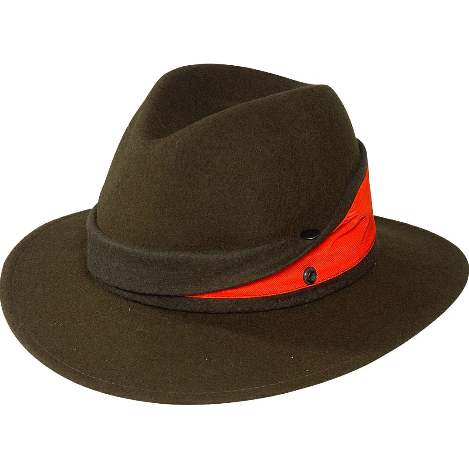 Clearance Rollhut Forest Unisex (Oliv/Orange) Anglerhüte & Anglermützen