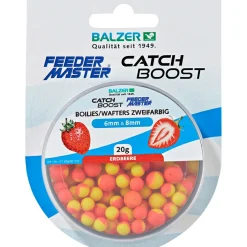 Best Zweifarbige Boilies (Erdbeere) Karpfenfutter·Boilies & Popup Boilies|Karpfenfutter
