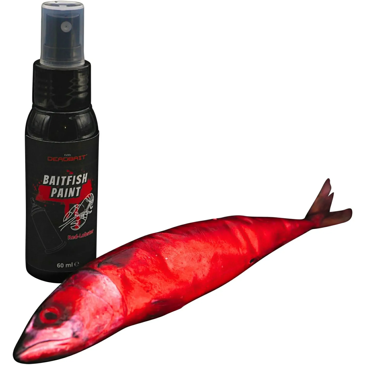 Outlet Baitfish PAINT, Red Lobster Raubfischangeln-Zubehör|Köderfisch-Zubehör